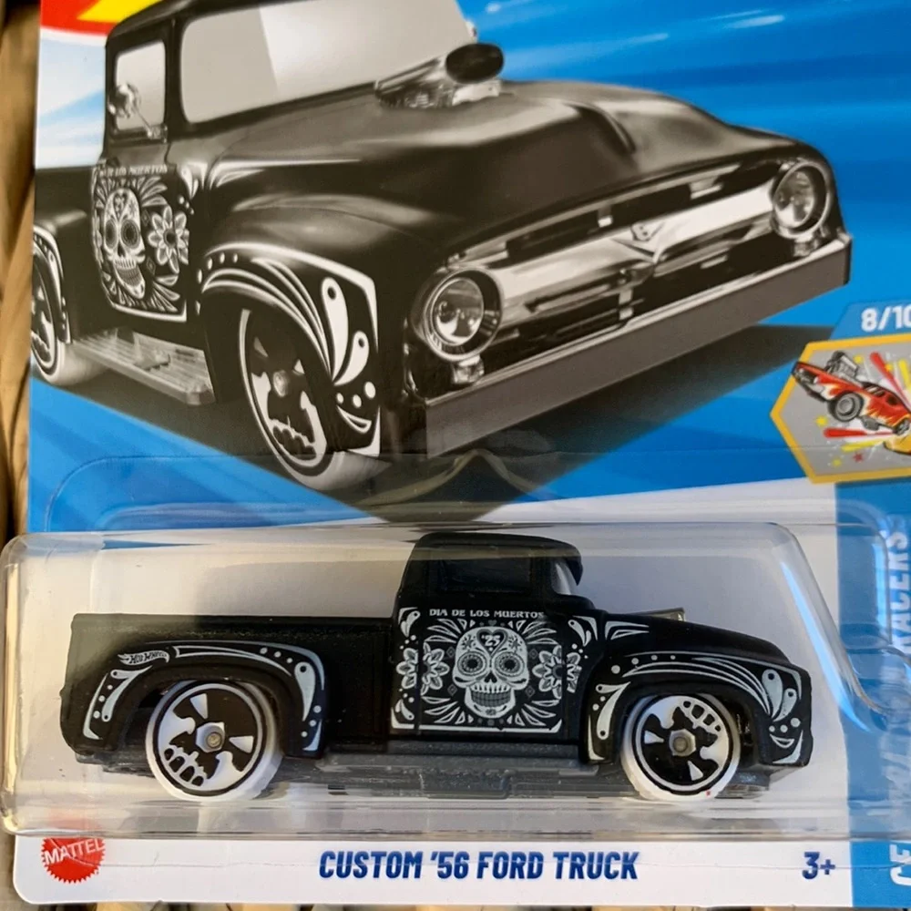 Custom 56 Ford Truck 1956 Pick Up Day of Dead Hot Wheels DIA DE LOS MUERTOS 2025